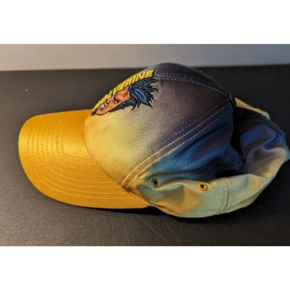 * Marvel Universal Studios Wolverine Yellow Hat Rare Y2K